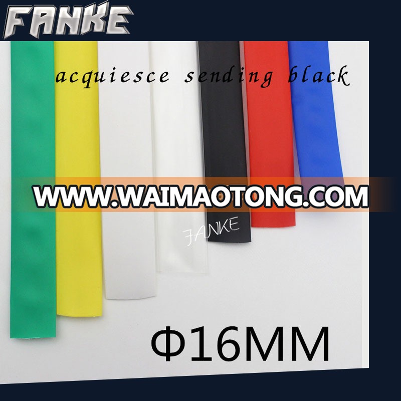 16mm heat shrink tubes / polyolefin heat shrink tubings